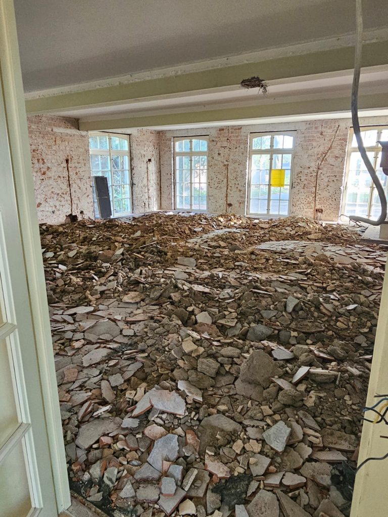 afbraak werk